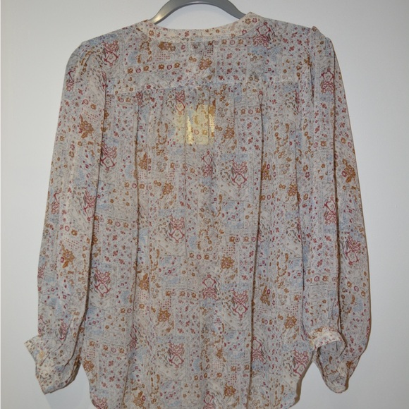 Ivory Multi Blouse - Picture 8 of 8
